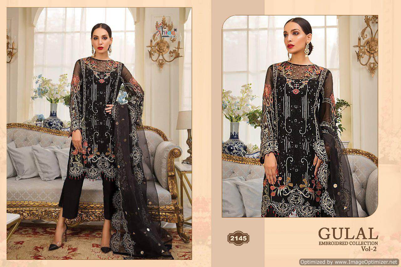 Gulal Embroidered Collection 2 By Shree Fabs Pakistani Salwar Kameez