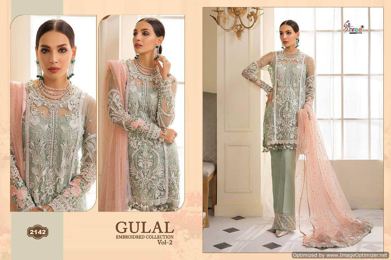 Gulal Embroidered Collection 2 By Shree Fabs Pakistani Salwar Kameez