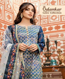 Qalamkar Lawn Collection By Shree Fabs Pakistani Salwar Kameez