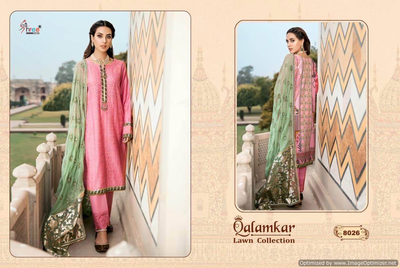 Qalamkar Lawn Collection By Shree Fabs Pakistani Salwar Kameez
