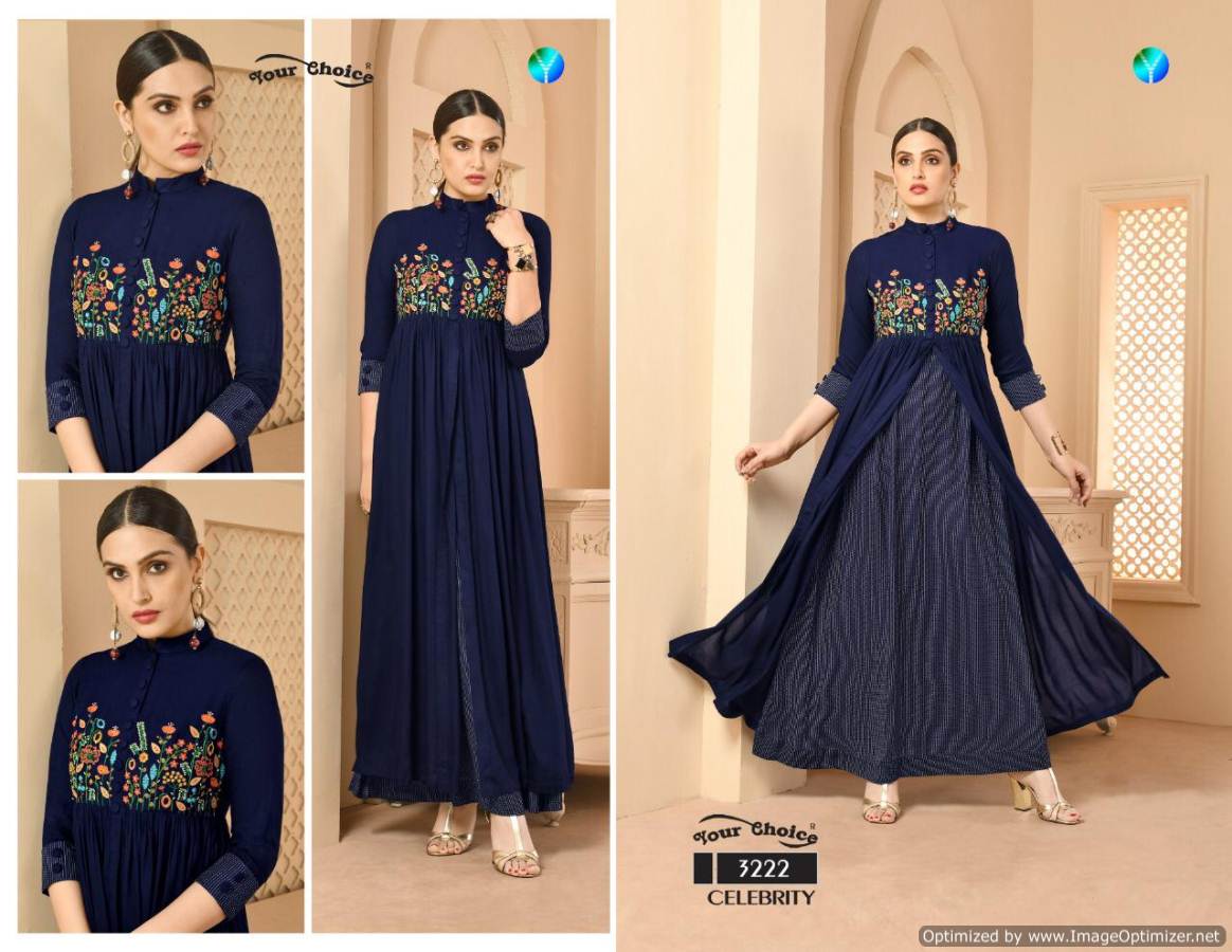 Celebrity By Your Choice Long Kurtis Catalogue