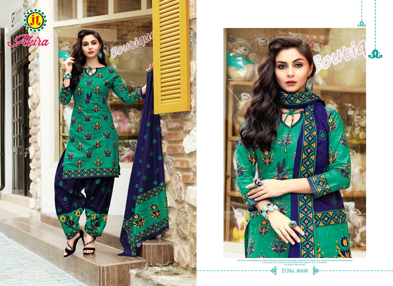 Akira Vol 8 By Jt Designer Cotton Dress Material Collection