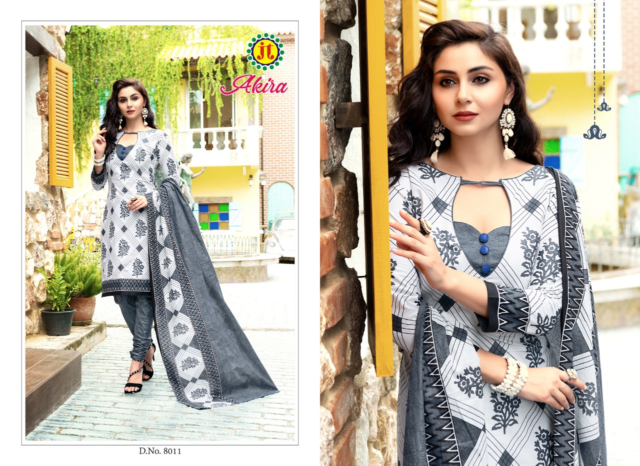 Akira Vol 8 By Jt Designer Cotton Dress Material Collection