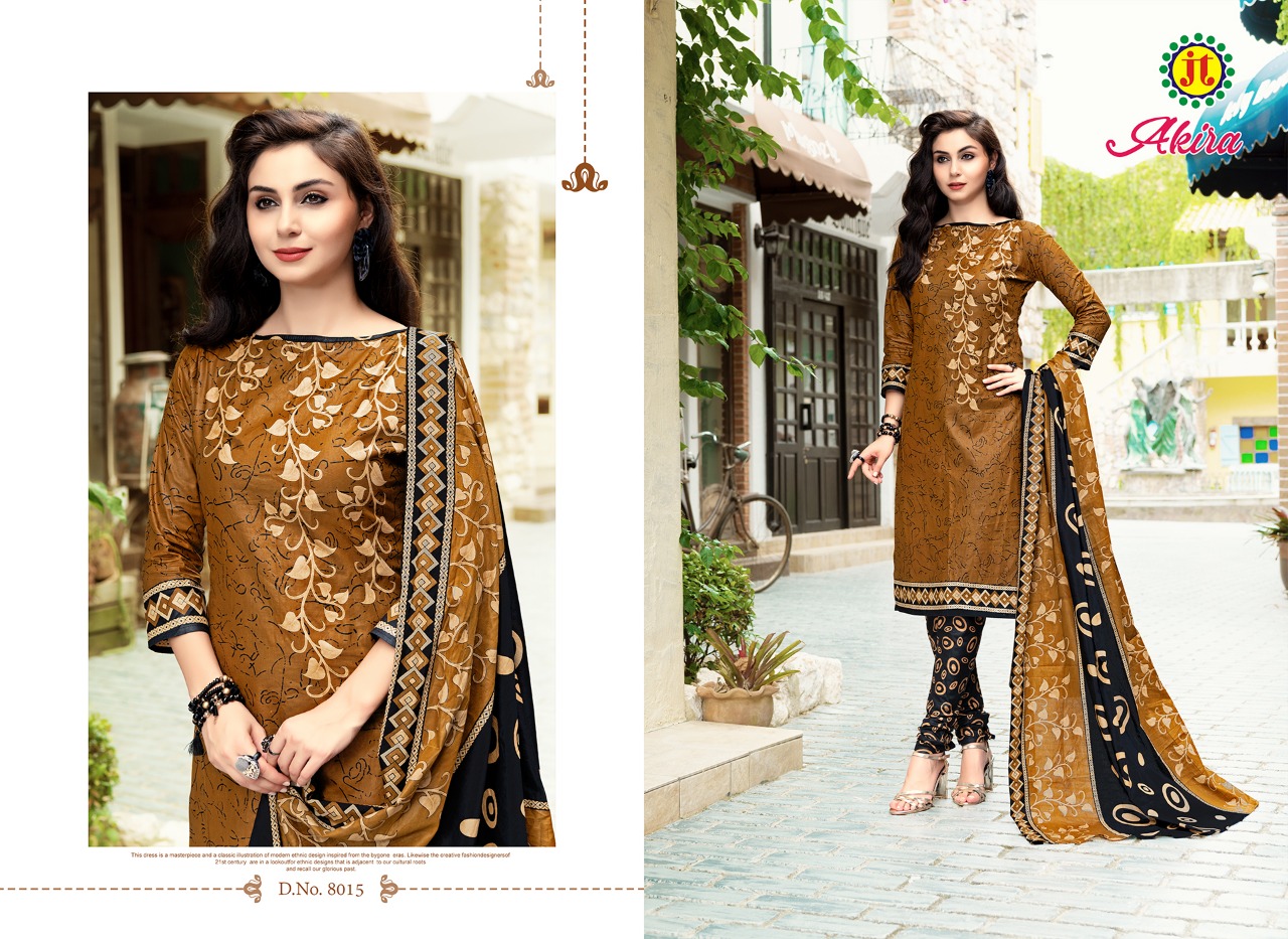 Akira Vol 8 By Jt Designer Cotton Dress Material Collection