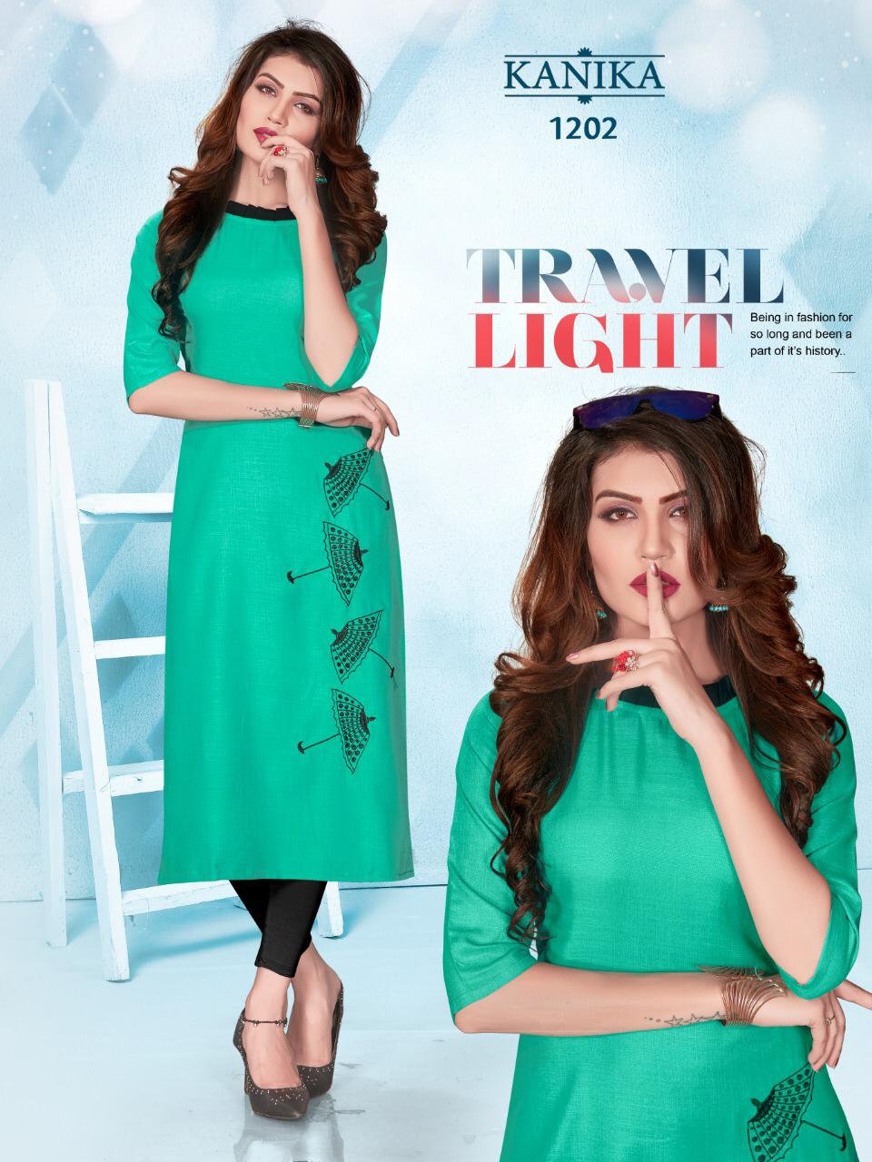 Aditi By Kanika Casual Wear Silk Kurti Collection