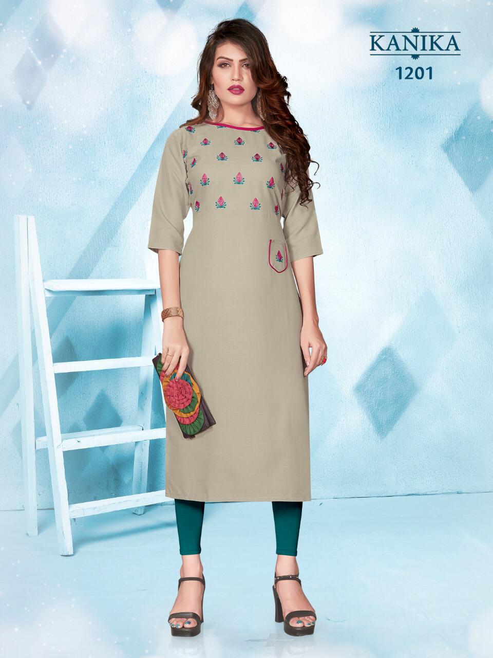 Aditi By Kanika Casual Wear Silk Kurti Collection