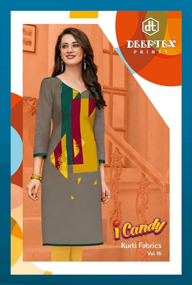Candy Vol 16 By Deeptex I  Pure Cotton Printed Kurti Catalogue