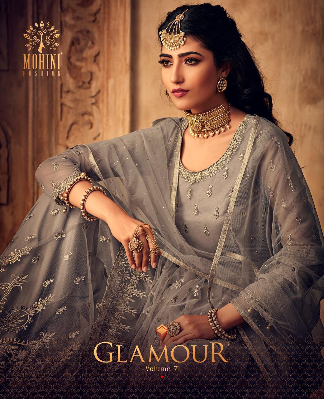 Glamour Vol 71 By Mohini Designer Embroidery Salwar Kameez Catalogue