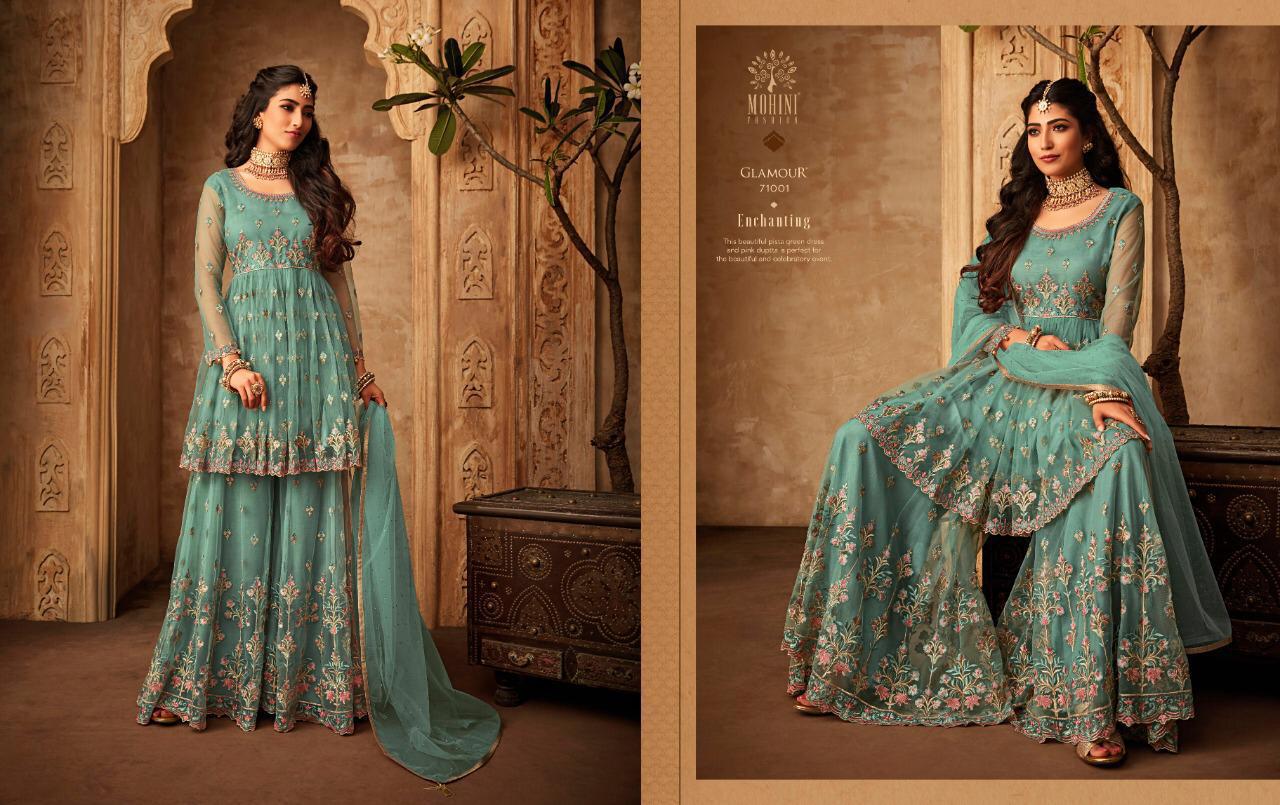 Glamour Vol 71 By Mohini Designer Embroidery Salwar Kameez Catalogue