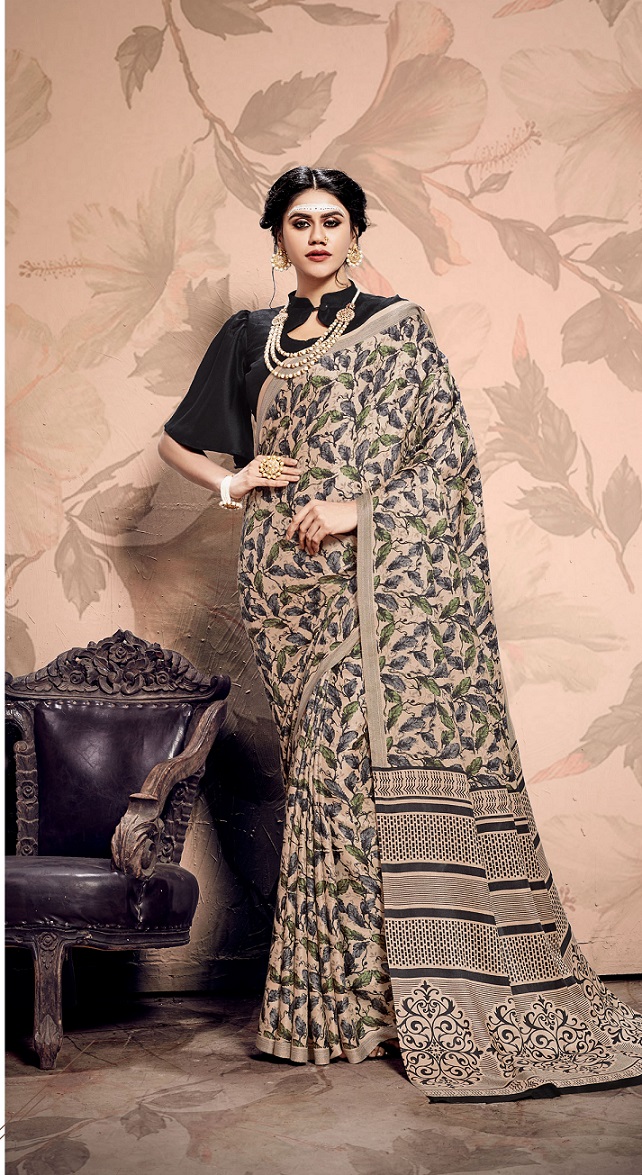 Kashmiri Vol 10 By Apple Designer Pashmina Silk Saree
