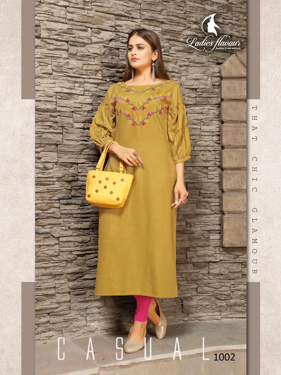 Ladies Flavour By Miss-india Designer Kurtis Collection.