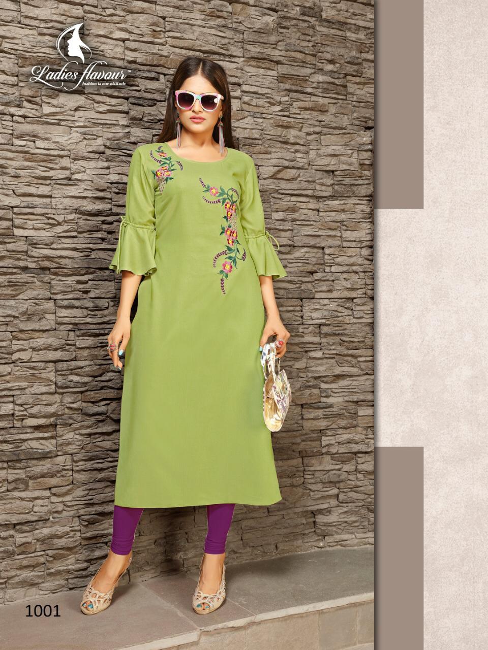 Ladies Flavour By Miss-india Designer Kurtis Collection.