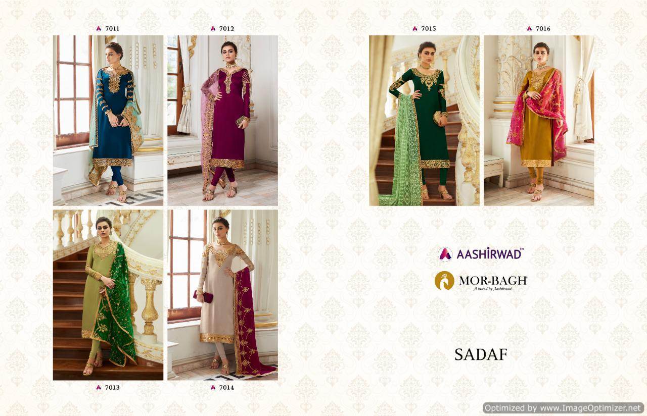 Mor Bagh By Aashirwad Designer Salwar Suit Collection