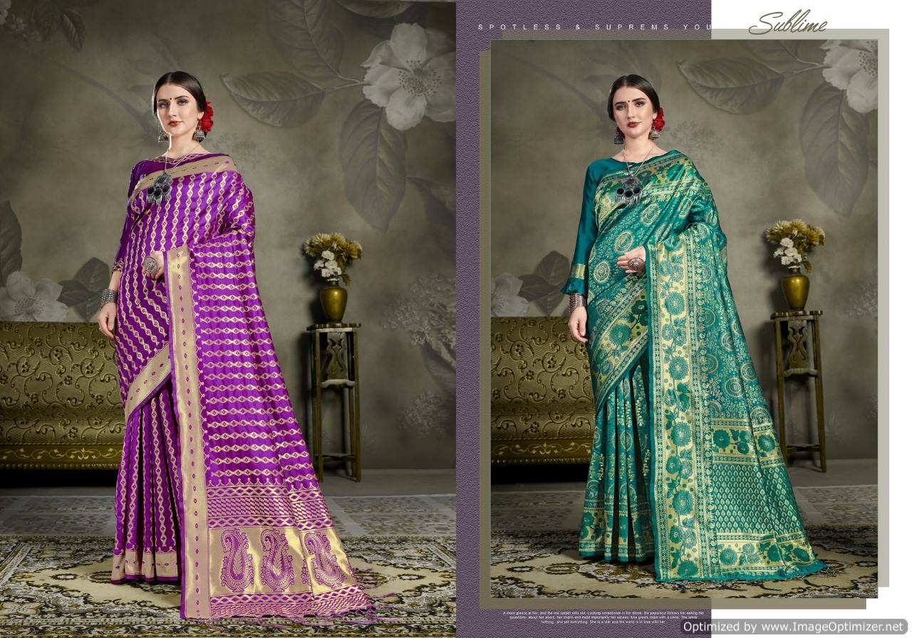 Omnah Vol 7 By Ynf Designer Art Silk Saree Collection