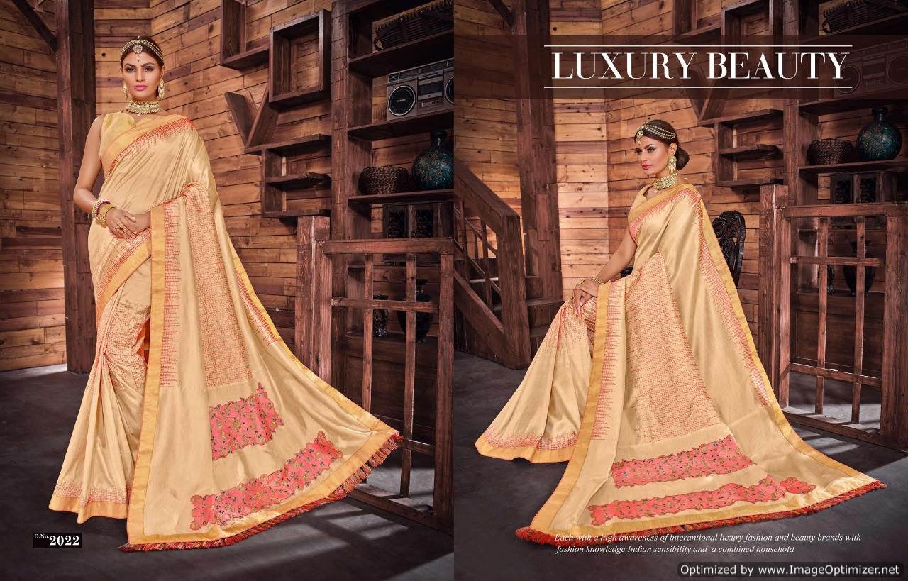 Eannaya By Sanskar Wedding Wear Sarees Collection.