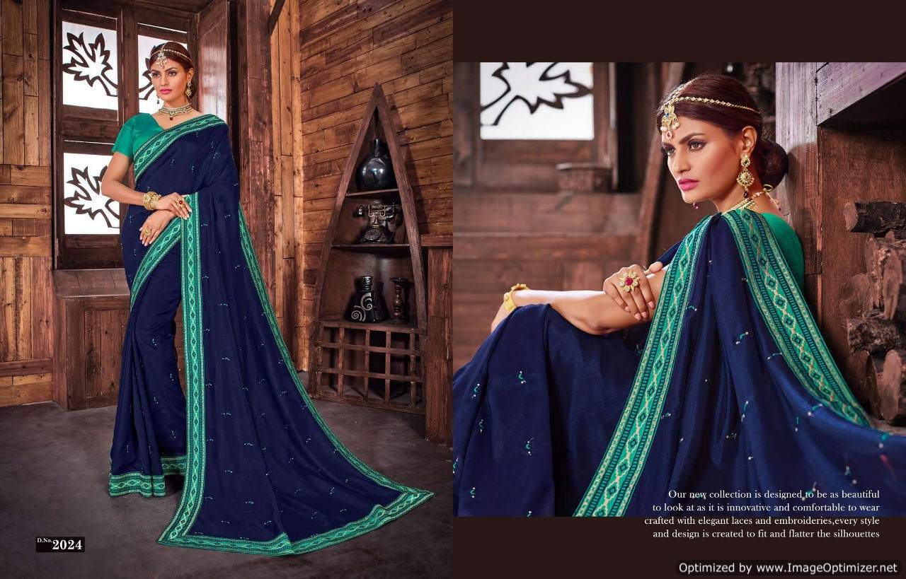 Eannaya By Sanskar Wedding Wear Sarees Collection.