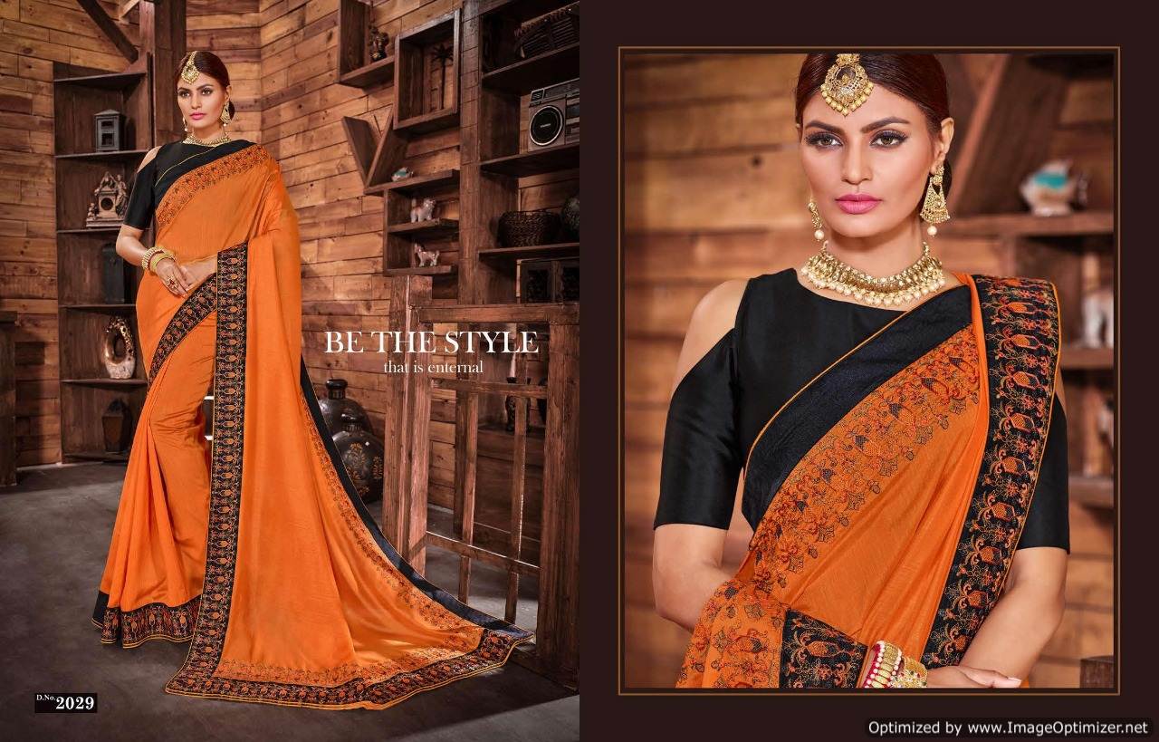 Eannaya By Sanskar Wedding Wear Sarees Collection.