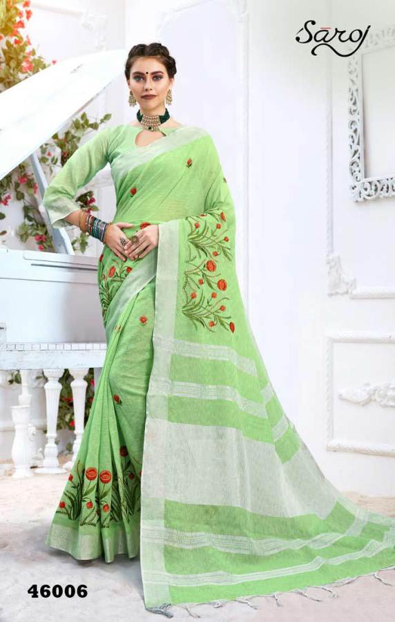 Aakira By Saroj Cotton Casual Wear Sarees Catalogue