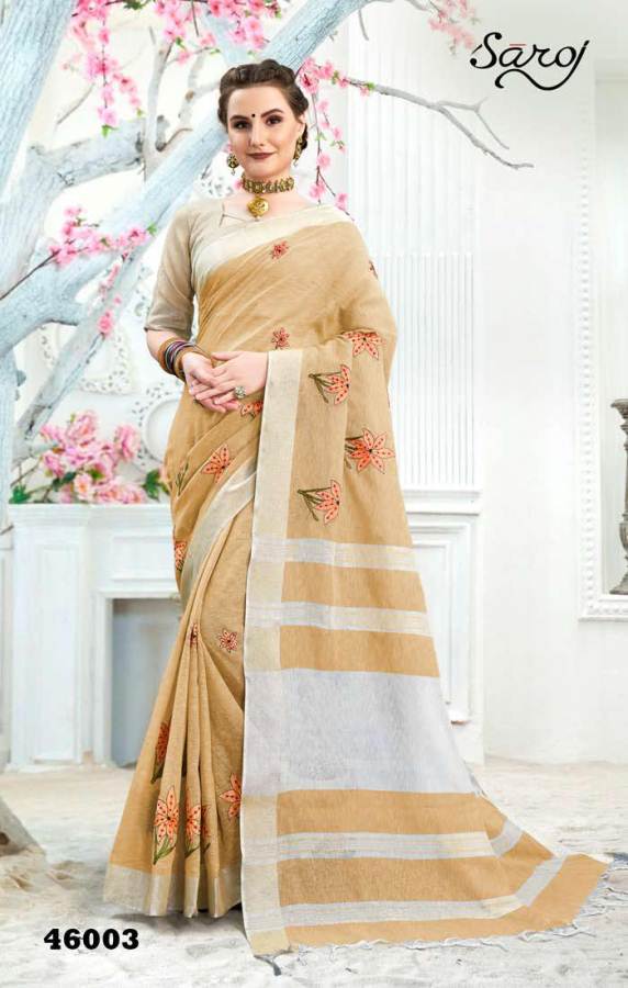 Aakira By Saroj Cotton Casual Wear Sarees Catalogue