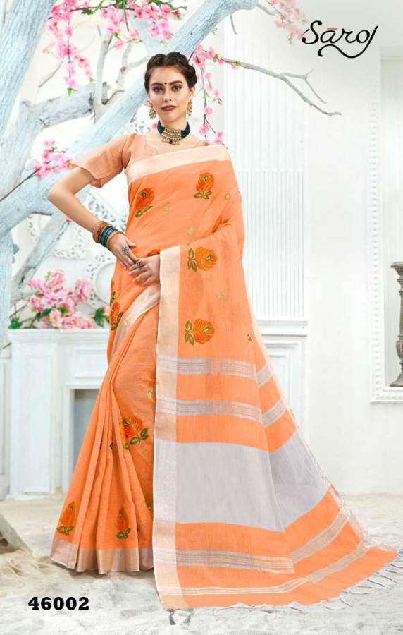 Aakira By Saroj Cotton Casual Wear Sarees Catalogue