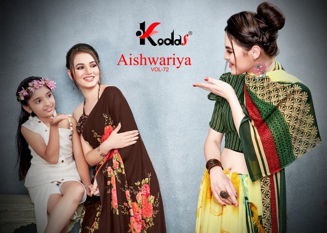 Aishwariya Vol 72 By Kodas Printed Sarees Collection