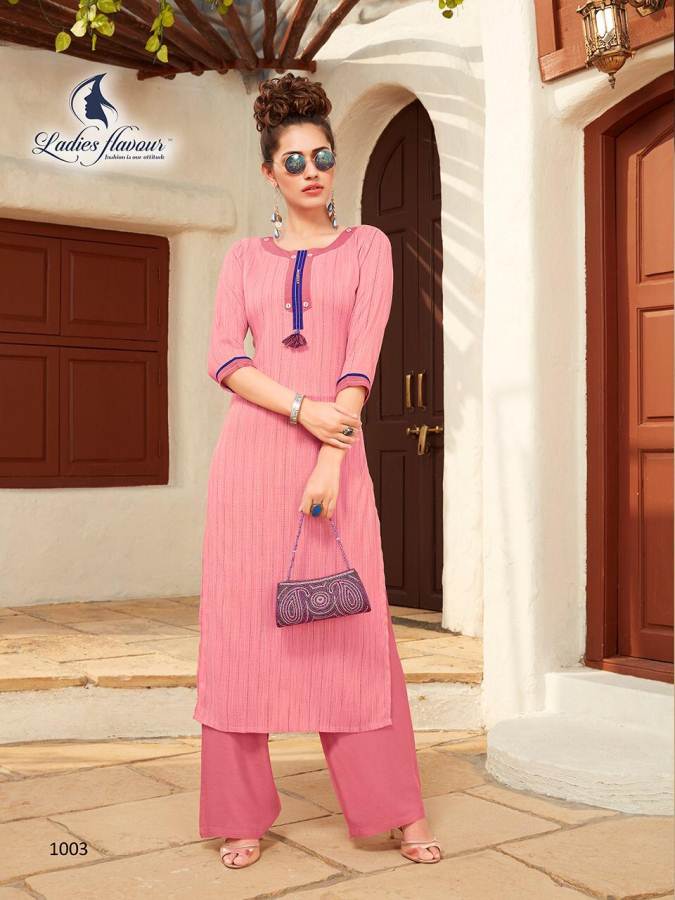 Anokhi By Ladies Flavour Designer Kurtis With Pant Catalogue
