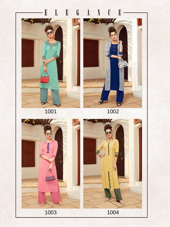 Anokhi By Ladies Flavour Designer Kurtis With Pant Catalogue