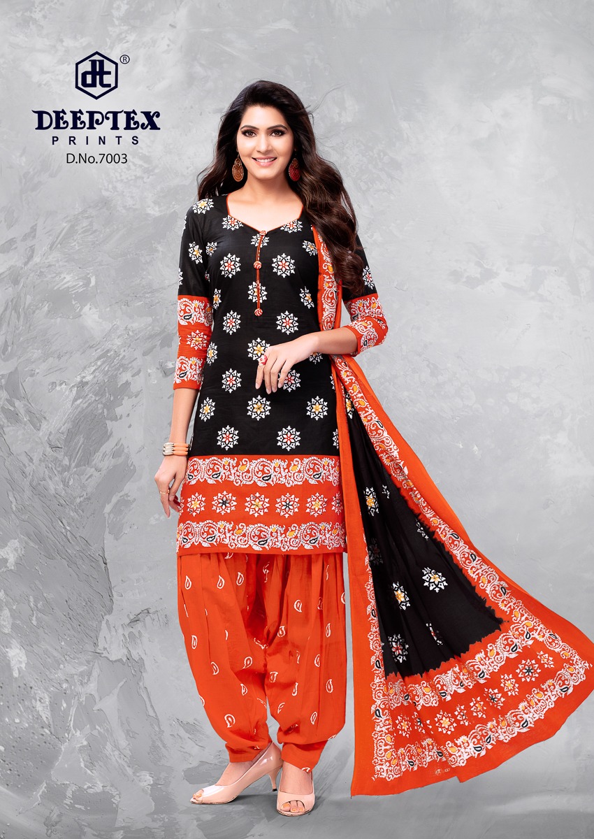 Batik Plus Vol 7 By Deeptex Pure Cotton Printed Dress Material Catalogue