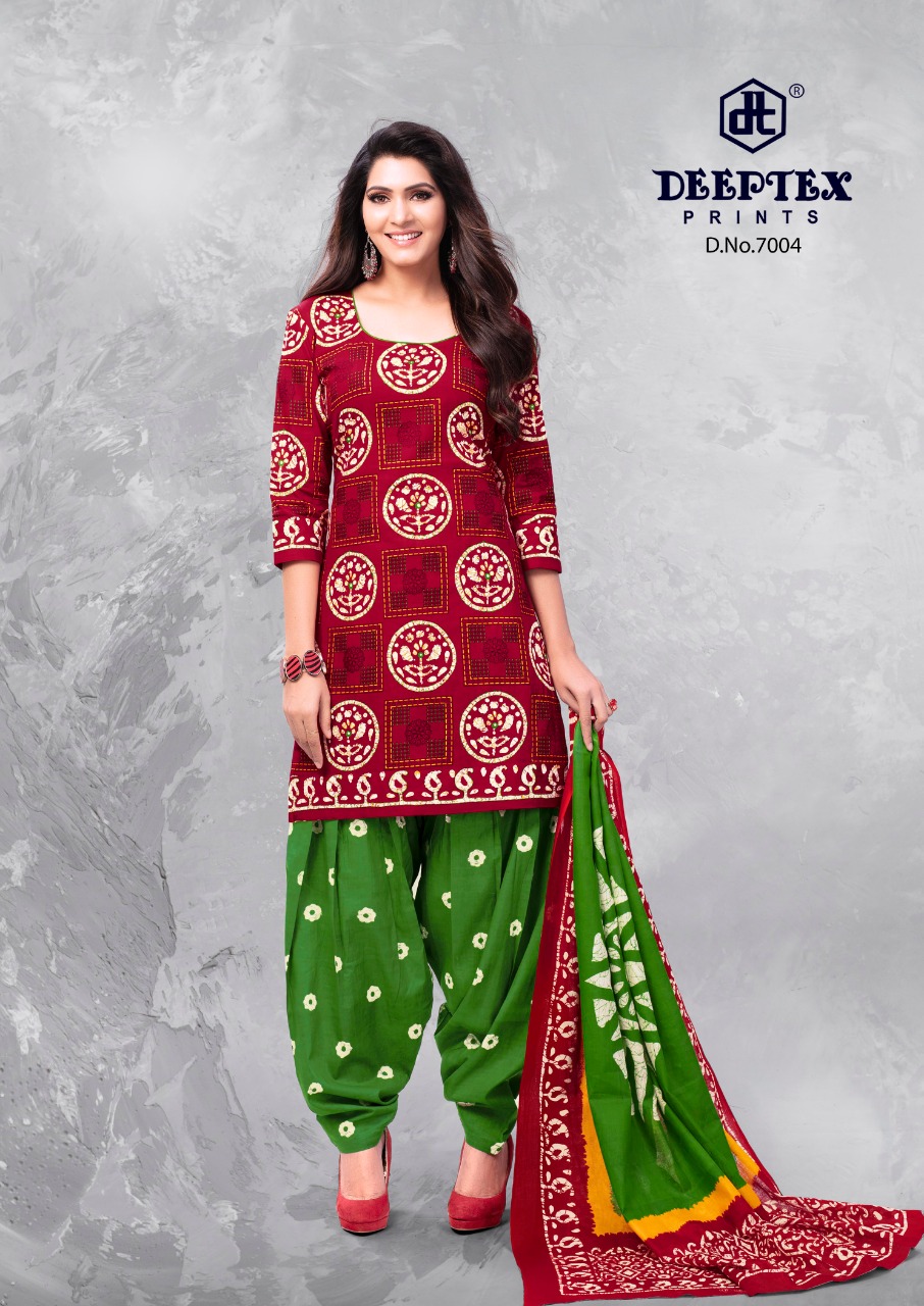Batik Plus Vol 7 By Deeptex Pure Cotton Printed Dress Material Catalogue