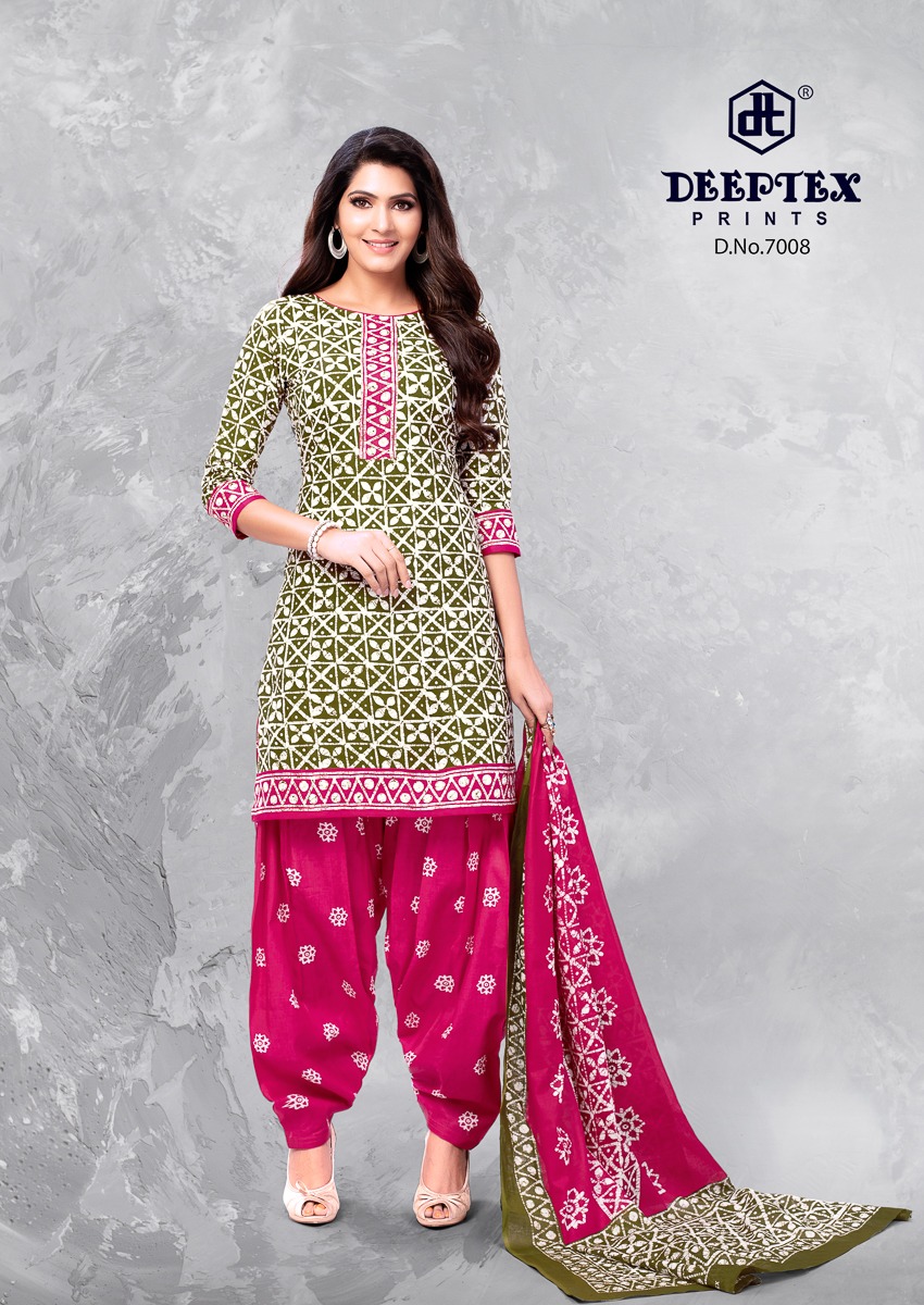 Batik Plus Vol 7 By Deeptex Pure Cotton Printed Dress Material Catalogue