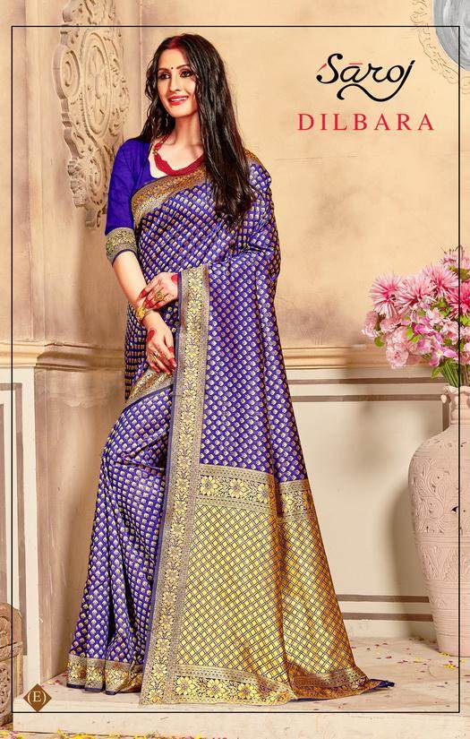 Dilbara By Saroj Banarasi Silk Designer Saree