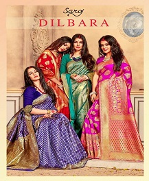 Dilbara By Saroj Banarasi Silk Designer Saree