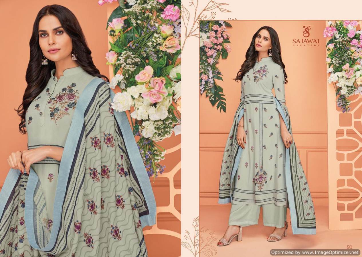 Garima By Sajawat Ready Made Ethnic Material Collection