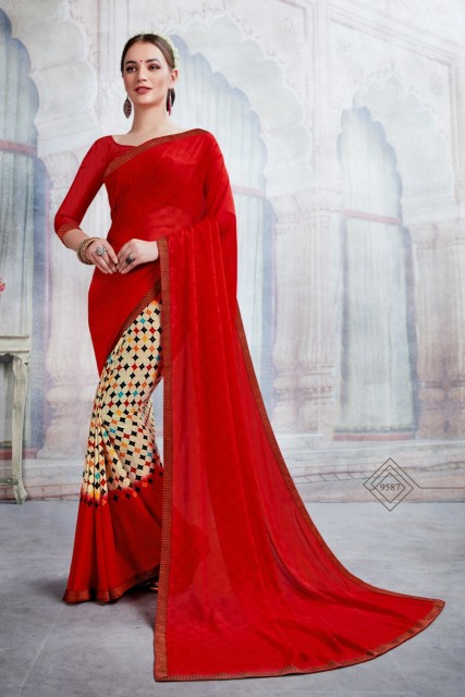 Sakhi By Haytee Casual Wear Printed Saree Catalogue