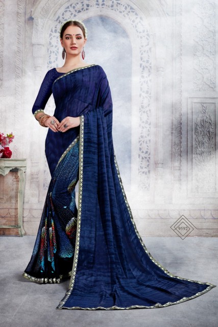 Sakhi By Haytee Casual Wear Printed Saree Catalogue