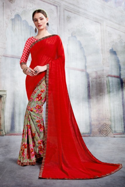 Sakhi By Haytee Casual Wear Printed Saree Catalogue