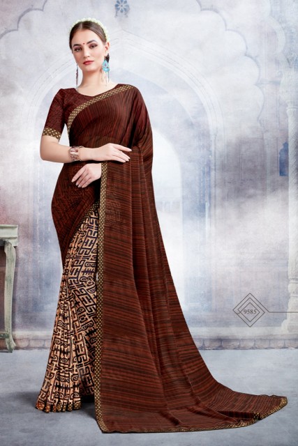 Sakhi By Haytee Casual Wear Printed Saree Catalogue