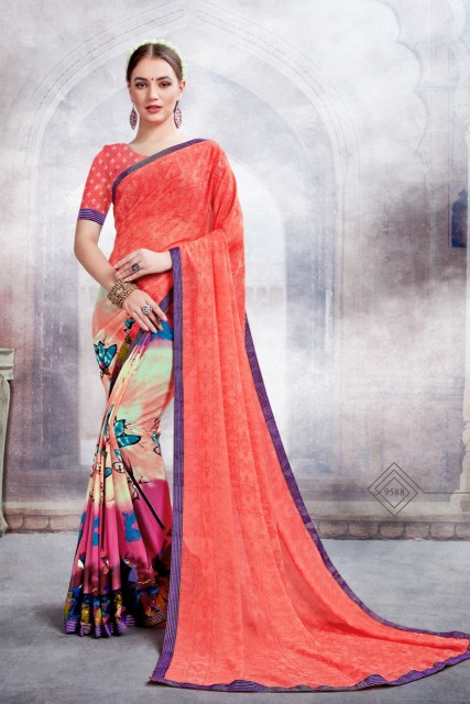 Sakhi By Haytee Casual Wear Printed Saree Catalogue