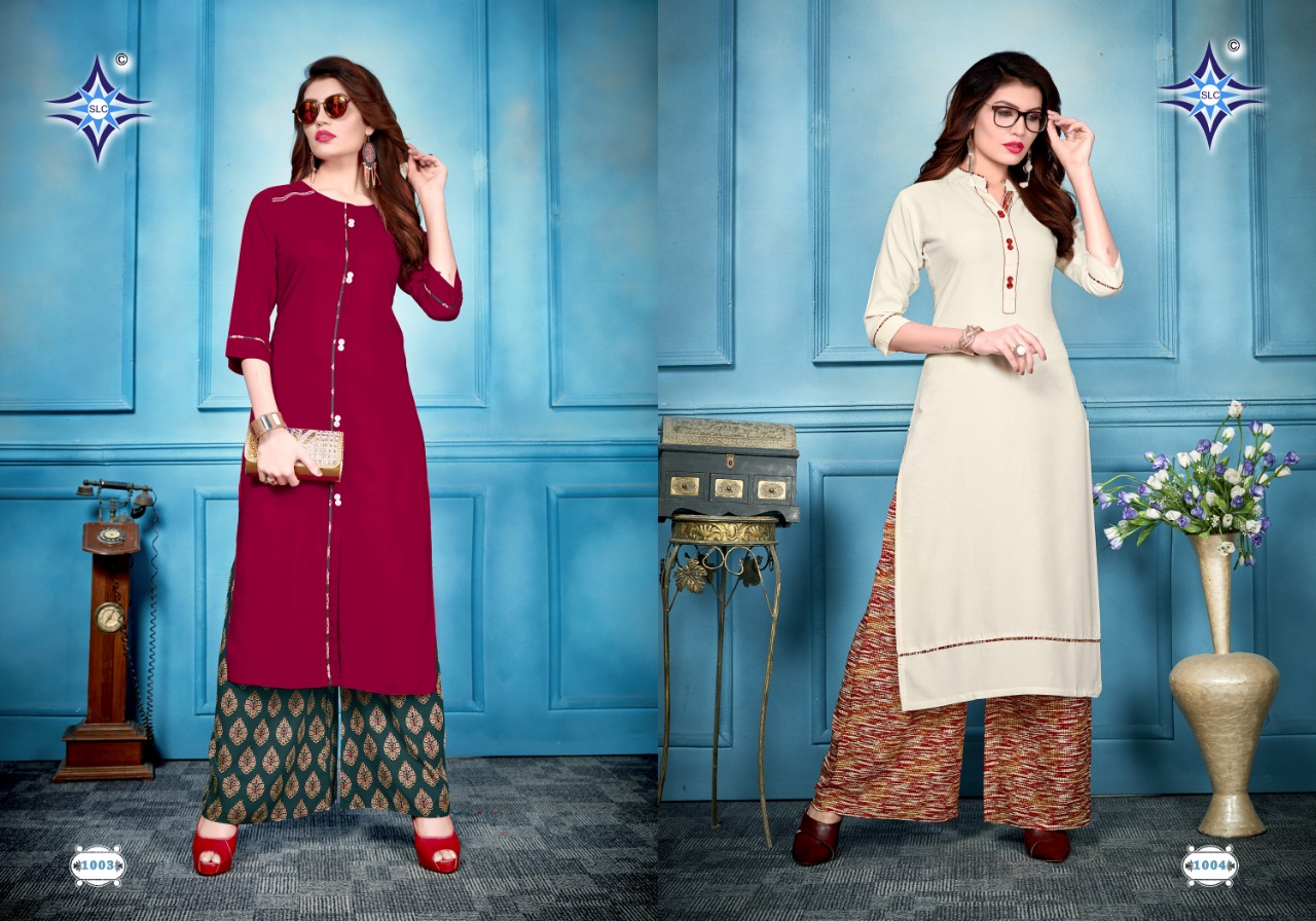 Julia By Slc Designer Kurtis With Plazoo Collection