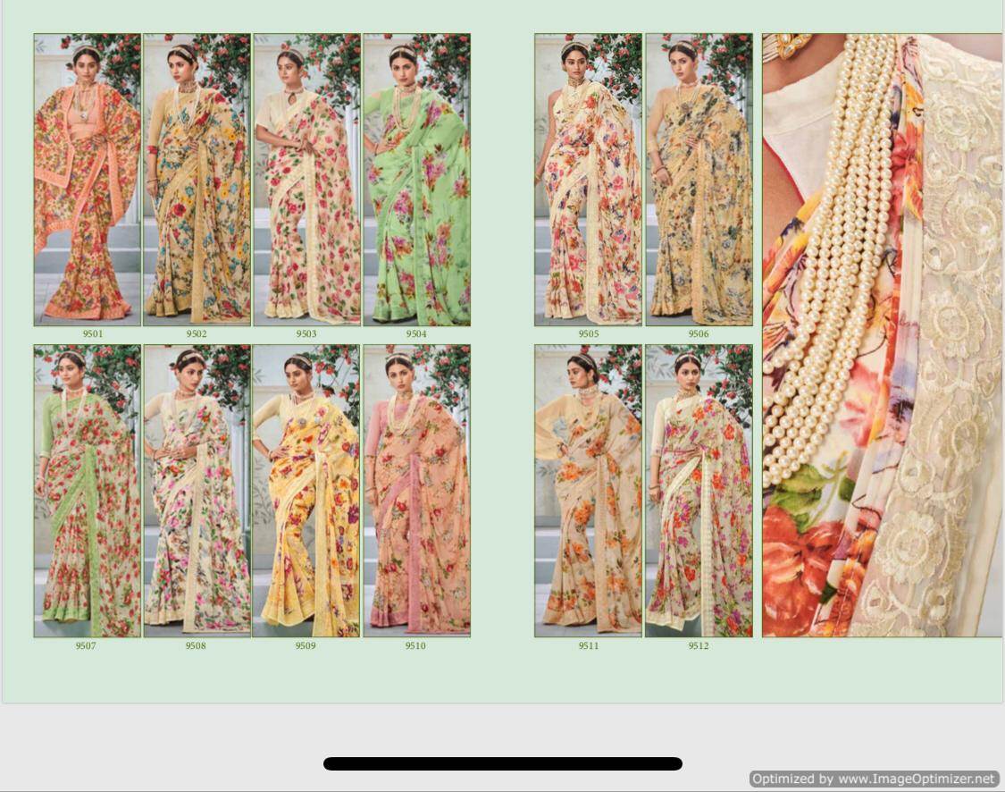 Kaamini Vol 11 By Shangrila Printed Sarees Catalogue