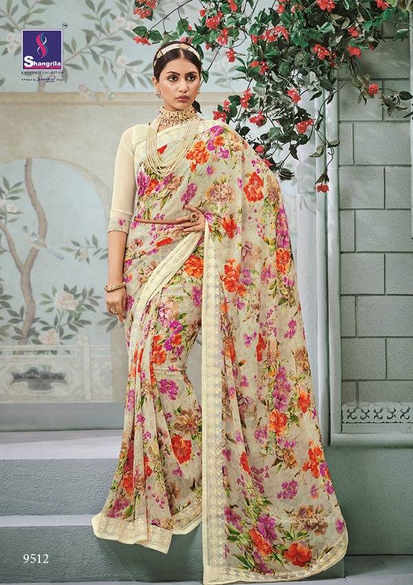 Kaamini Vol 11 By Shangrila Printed Sarees Catalogue