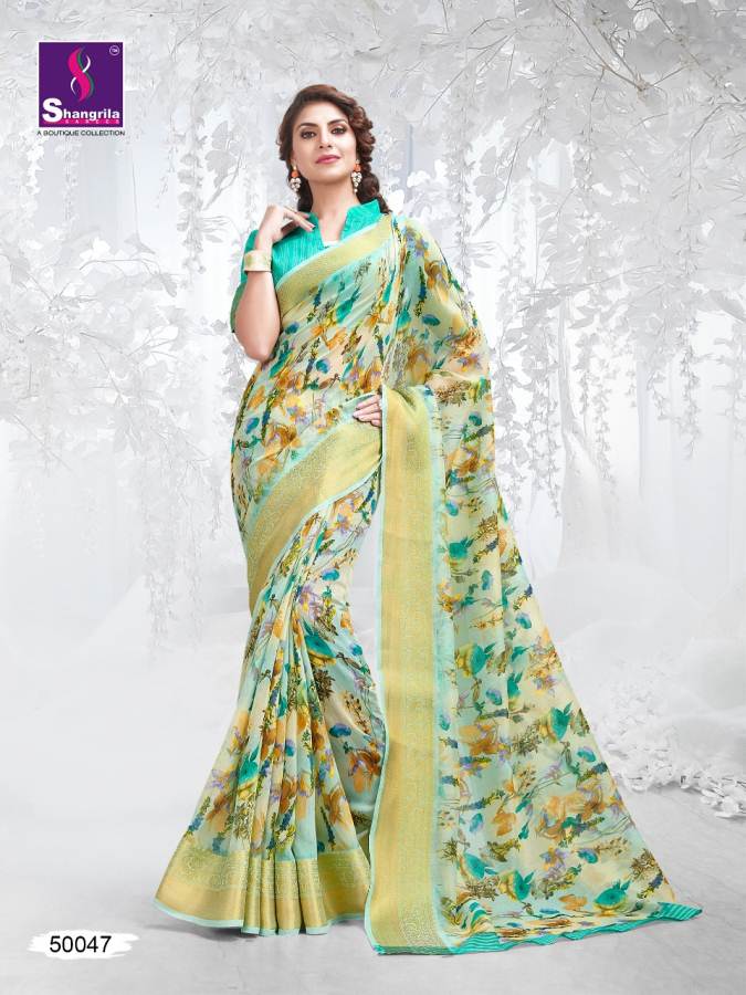 Kadambari By Shangrila Digital Printed Sarees Catalogue