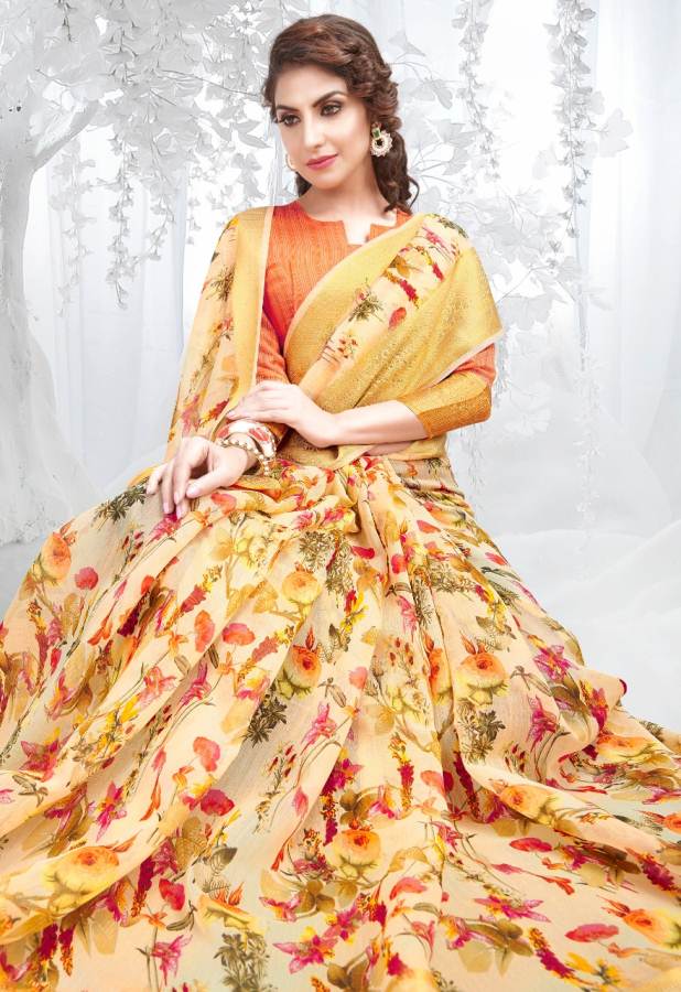 Kadambari By Shangrila Digital Printed Sarees Catalogue