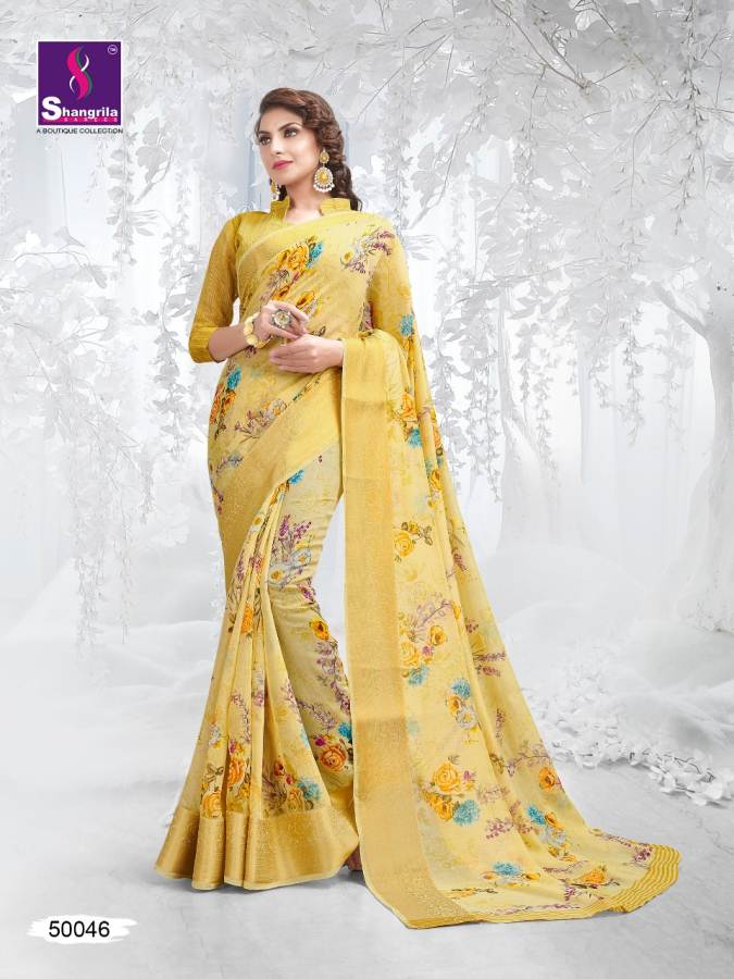 Kadambari By Shangrila Digital Printed Sarees Catalogue