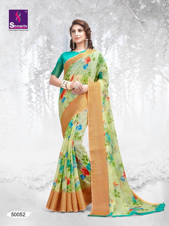 Kadambari By Shangrila Digital Printed Sarees Catalogue