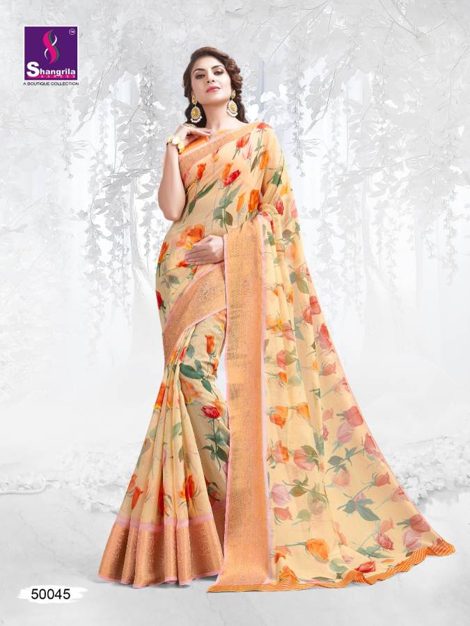 Kadambari By Shangrila Digital Printed Sarees Catalogue