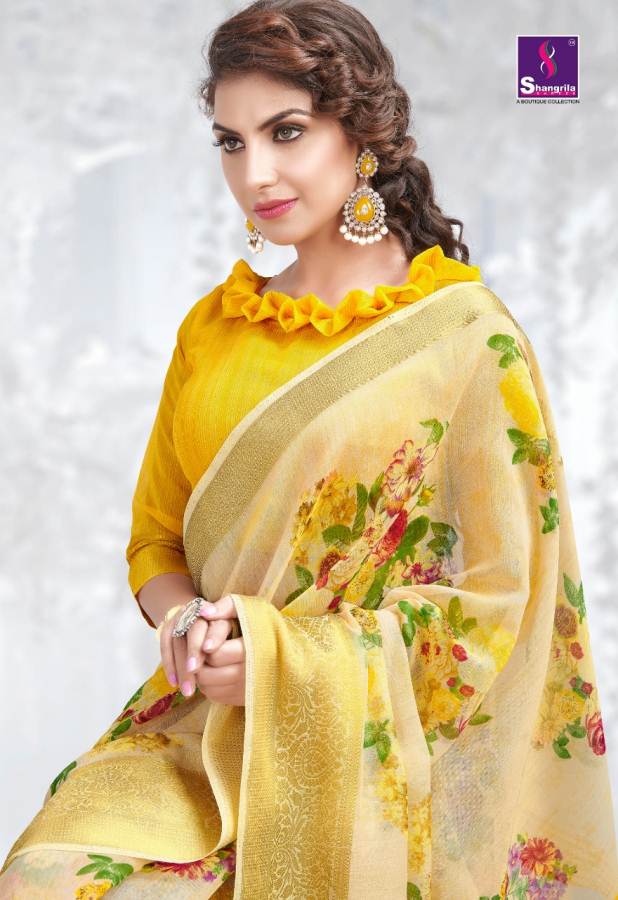 Kadambari By Shangrila Digital Printed Sarees Catalogue