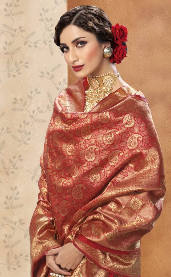 Komal By Shangrila  Silk Designer Festive Wear Silk Saree Catalogue