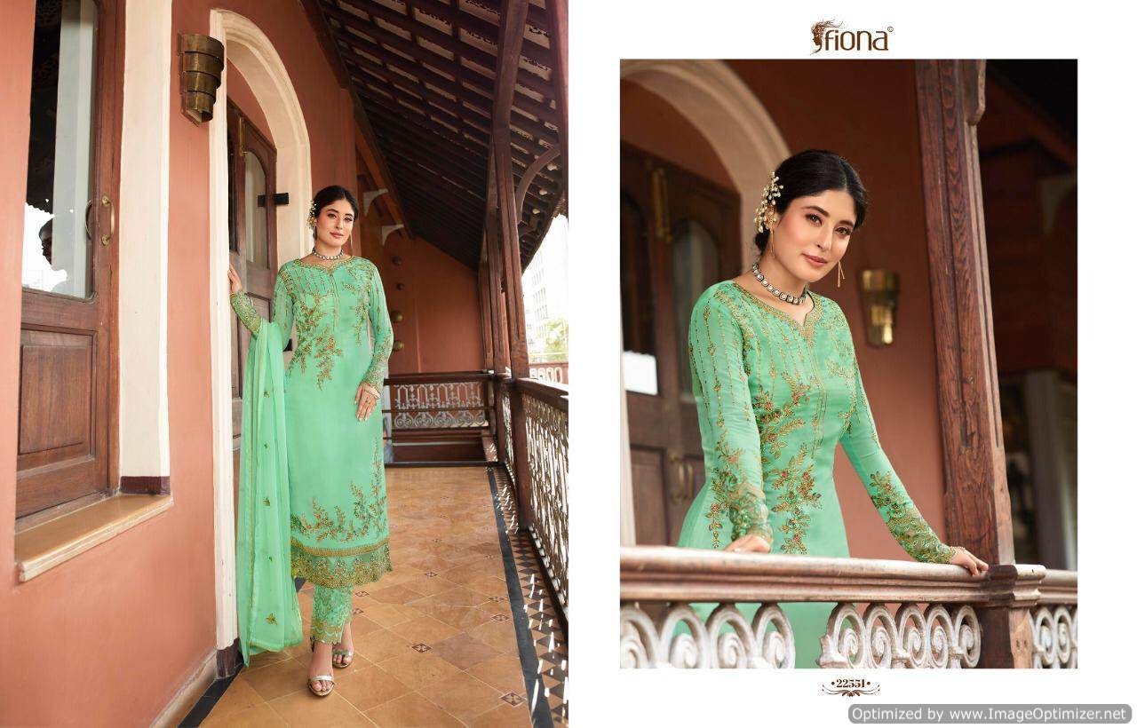Kritika Navya By Fiona Embroidered Salwar Suits Collection