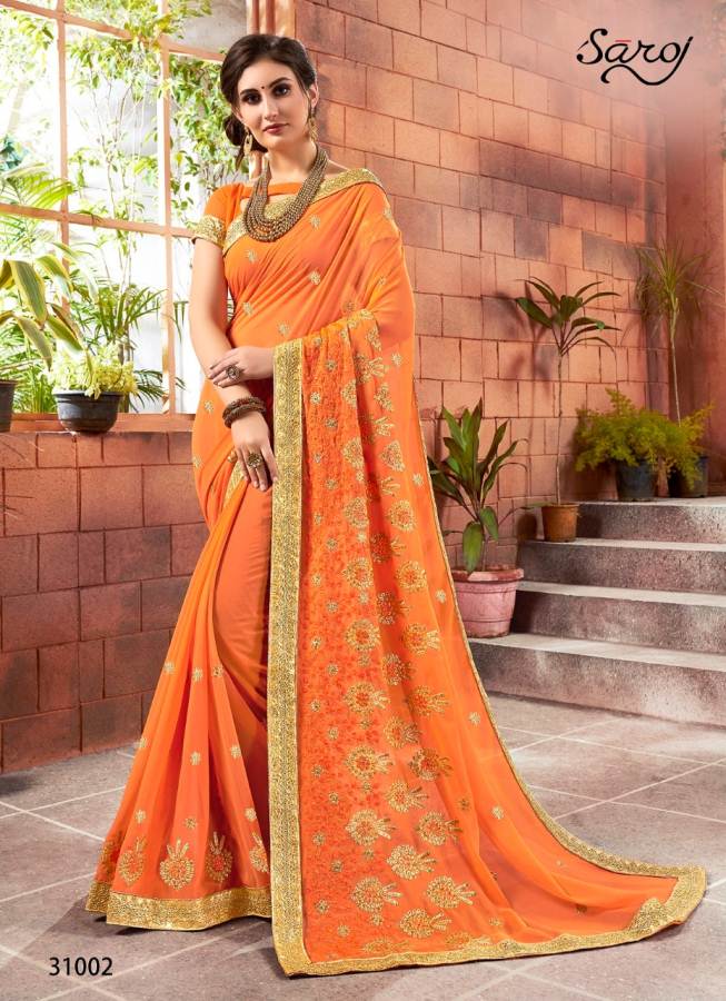 Man Mohini By Saroj Designer Wedding Wear Sarees Catalogue